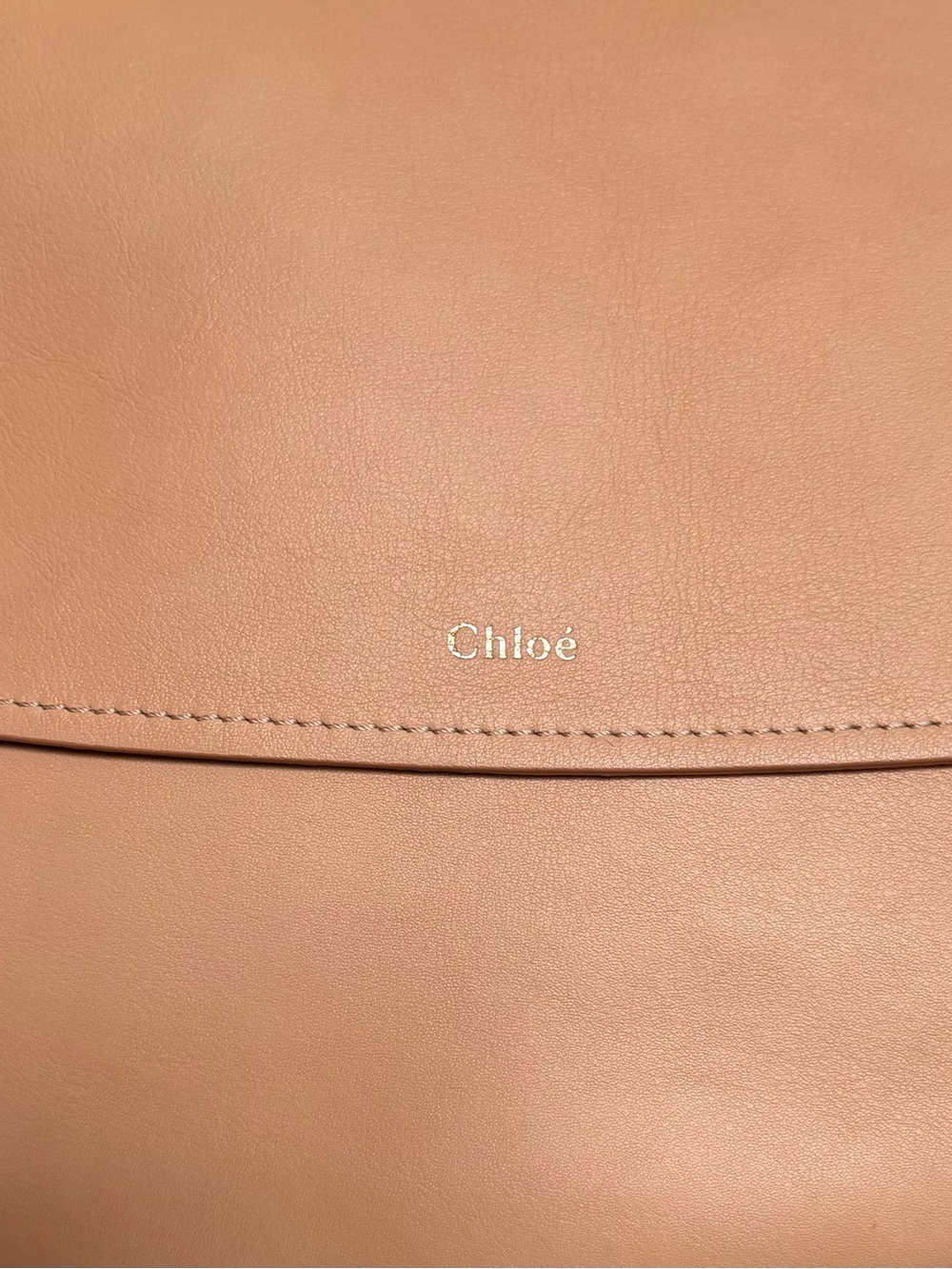 Chloe Kiss Sandy Beige Leather Hobo Bag - Picture 4 of 16